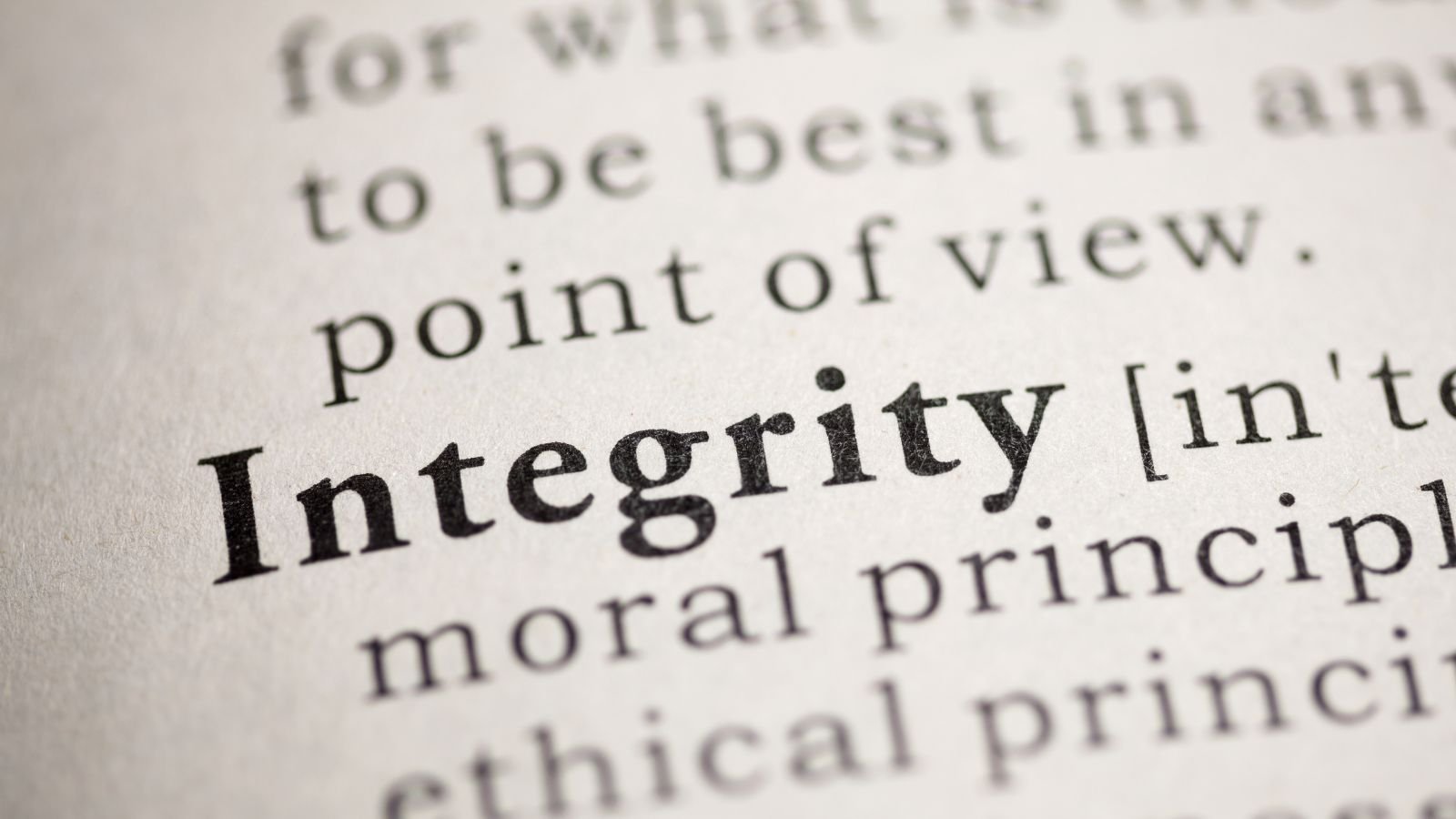 Integrity